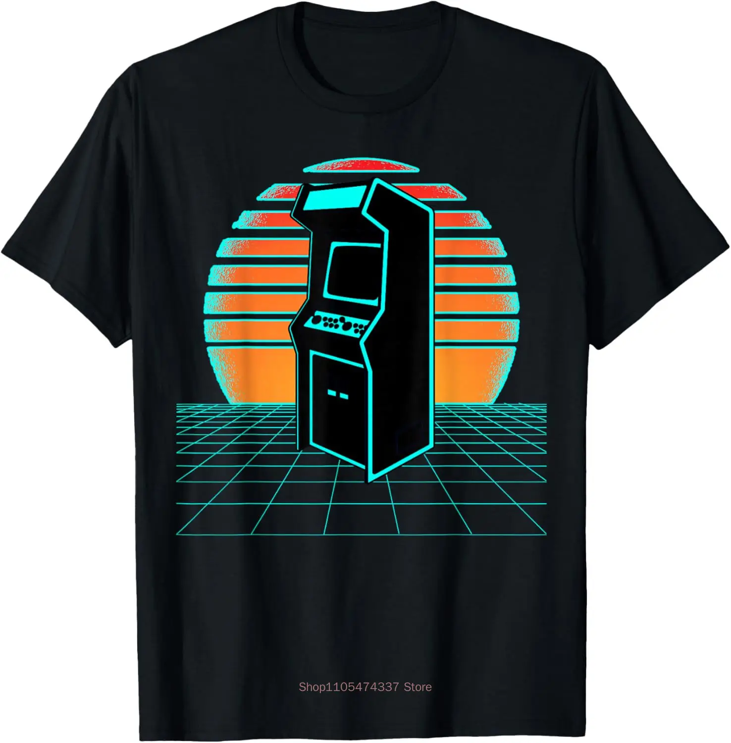 80er 90er Jahre Videospiel Retro Vintage Klassisches Arcade T-Shirt Streetwear Herrenbekleidung Vintage T-Shirt Hombre Ästhetisch – Detail 10