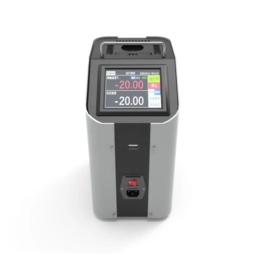 Intelligent Dry Block Temperature Calibrator Calibration Bath Portable Instrument Dry Bath Well Temperature Calibrator