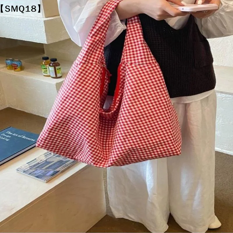 Yellow Gingham Canvas Hobo Tot - Canvas Tote Bag review and price