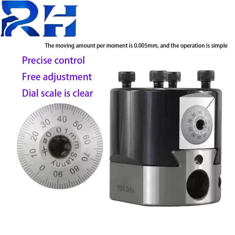 

NBH2084 Fine Boring Head Fine Adjustment Machining Center Fine Boring Single-headed Small Hole Boring NBJ16 Fine Boring Head