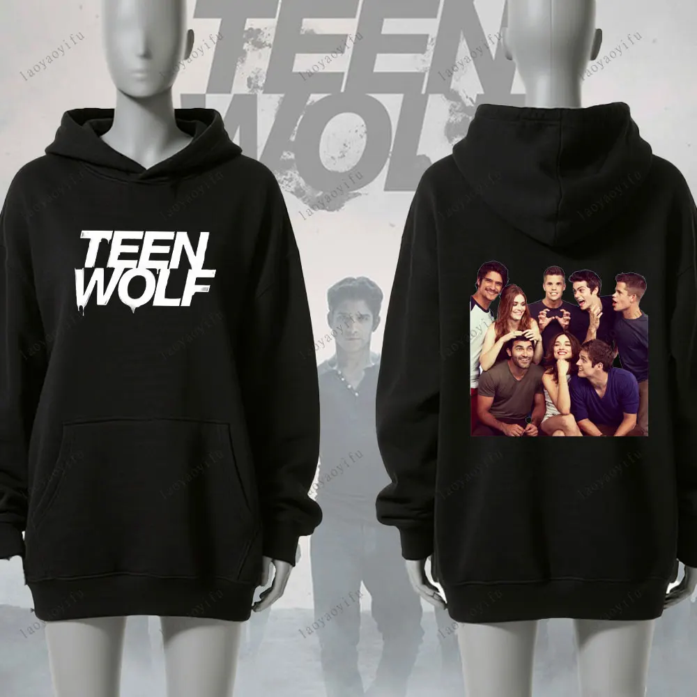 في سن المراهقة وولف هوديي موضة طباعة البلوز الرجال عادية بسيطة تنوعا البلوز البلوز الخريف والشتاء الدفء رياضية #2