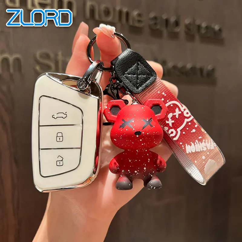 Чехол для автомобильного ключа из ТПУ, тонкий защитный брелок для JAC JIAYUE J7 A5 X4 X7 IC5 IEV7S S3 T8 S4 S7 M6 E20x E40x, аксессуары для ключей