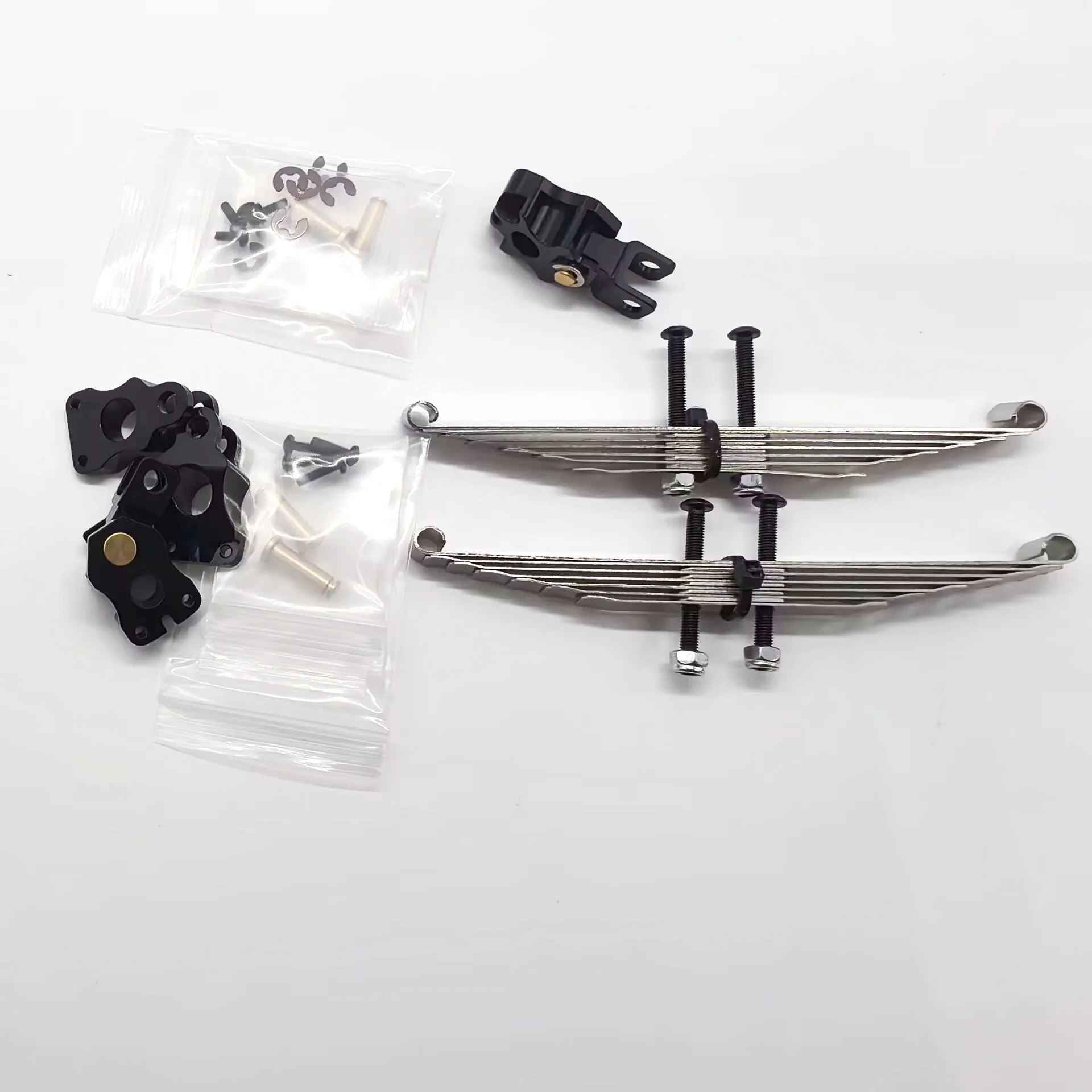 RC 1/14 LESU Metall-Frontfederung für Tamiya Hydraulik-Muldenkipper für SCANIA MAN VOLVO Tripper Truck DIY-Teile – Detail 2