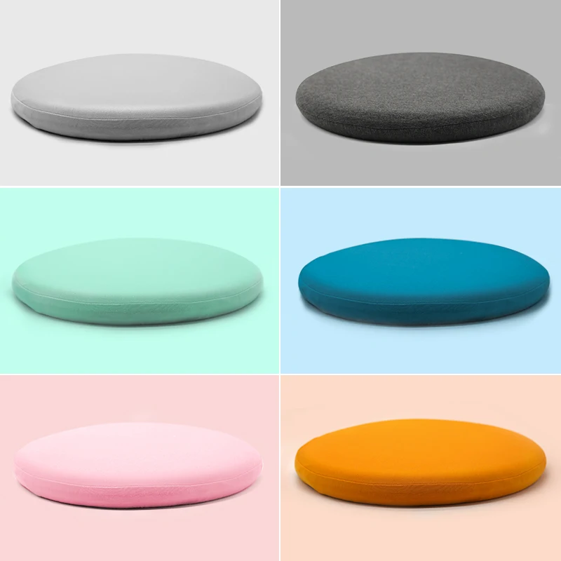 Custom Japanese Office Chair Pad Floor Cushion Tatami Memory Foam Round Chair Seat Cushion Office