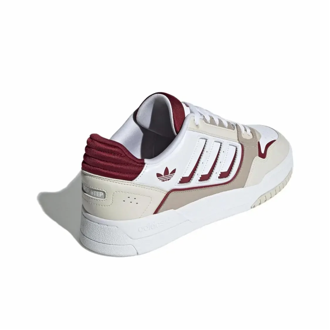 

Adidas Originals Drop Step 2.0 Low 2.0 Универсальные простые низкие туфли для мужчин и женщин с одинаковым белым, серым и красным