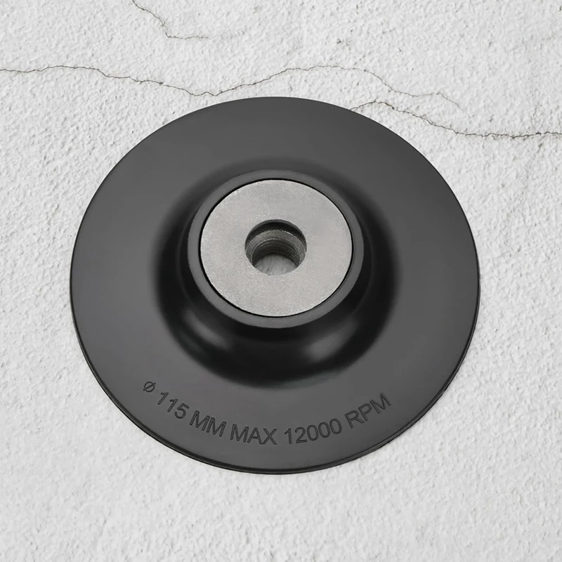 Supporto per smerigliatrice angolare in plastica da 3 pezzi compatibile con diametro smerigliatrice angolare per levigatrice a disco con filettatura interna M14
