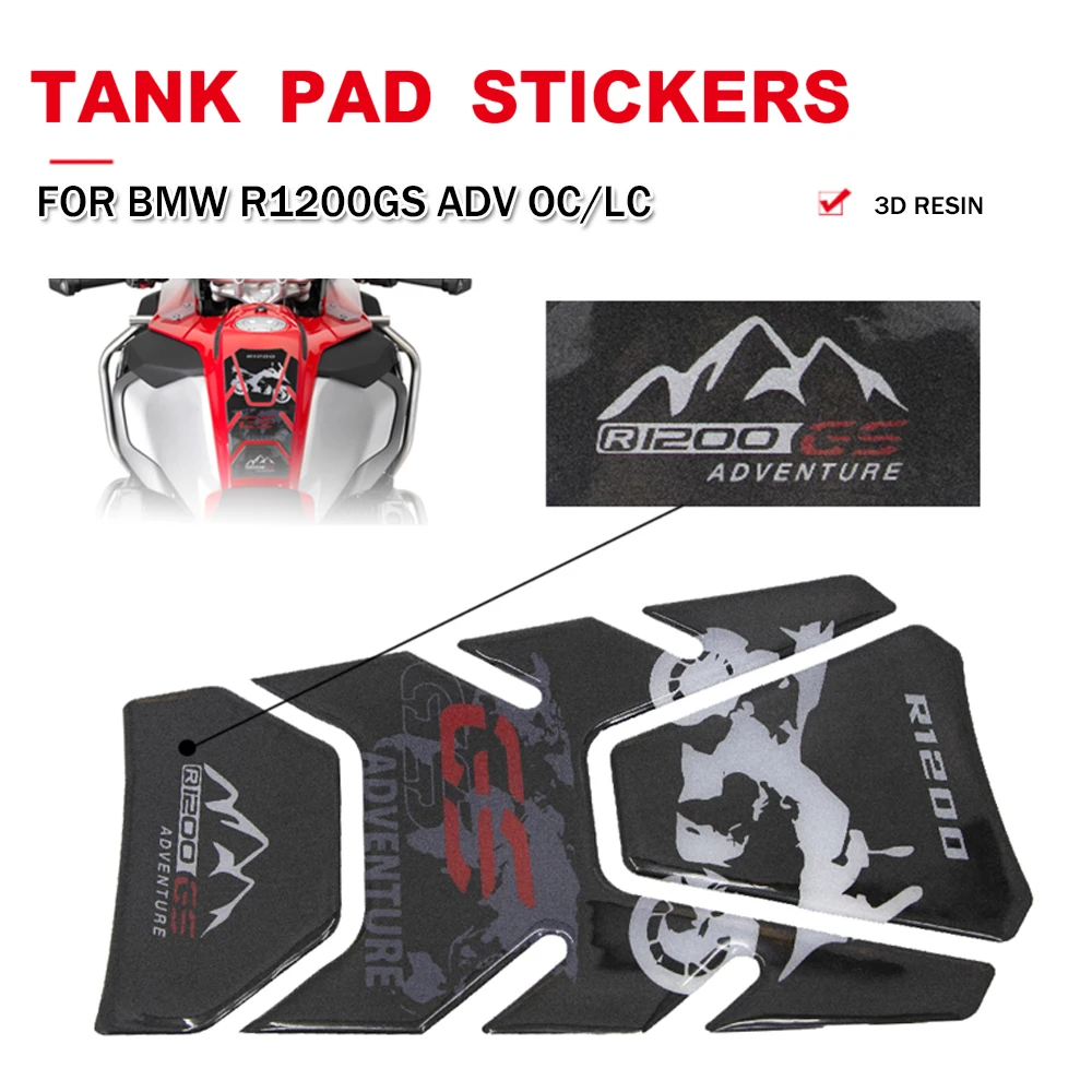 For BMW R1200GS Adventure 2004-2020 GS1200 R 1200 R1200 GS LC ADV Motorcycle Tank Pad Sticker Fuel Gas Tankpad Protection Decals