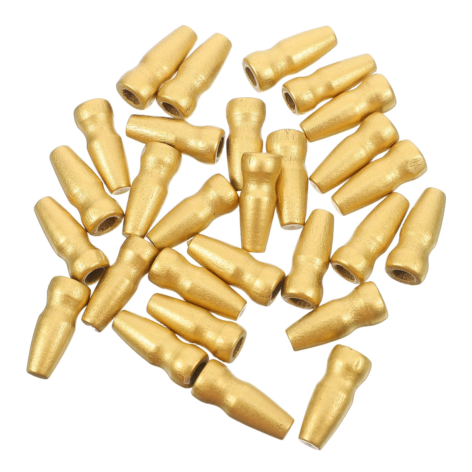 

50pcs Guide Flagpole Wood Finial Replaceable Hand Flag Head Decor For Tourist Advertising Event Conference Flag