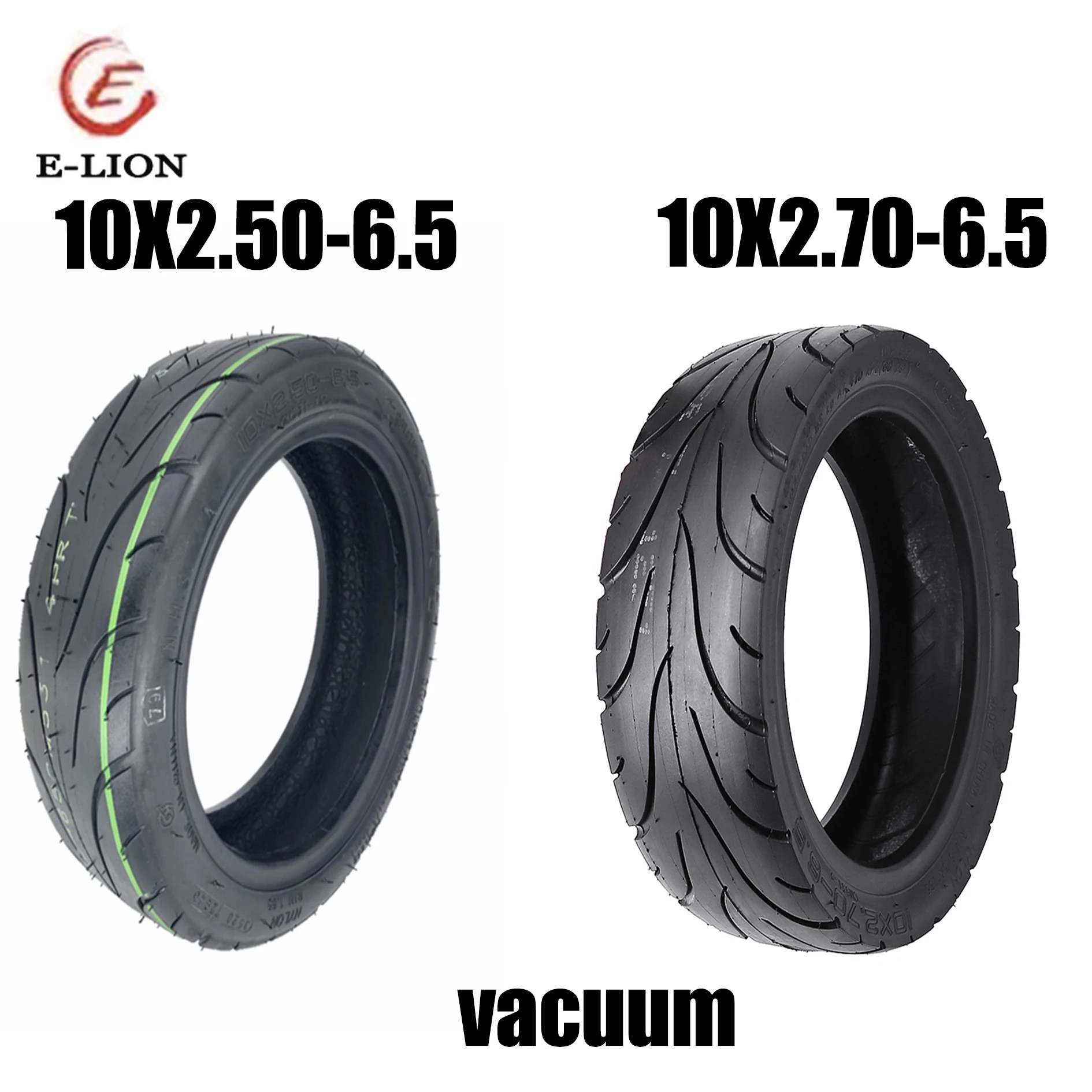 CST  10x2.70-6.5 Tubeless Tire 10x2.50-6.5 Vacuum Tyre with Valve for Electric Scooter 10 inch Pneumatic Wheel Accessories