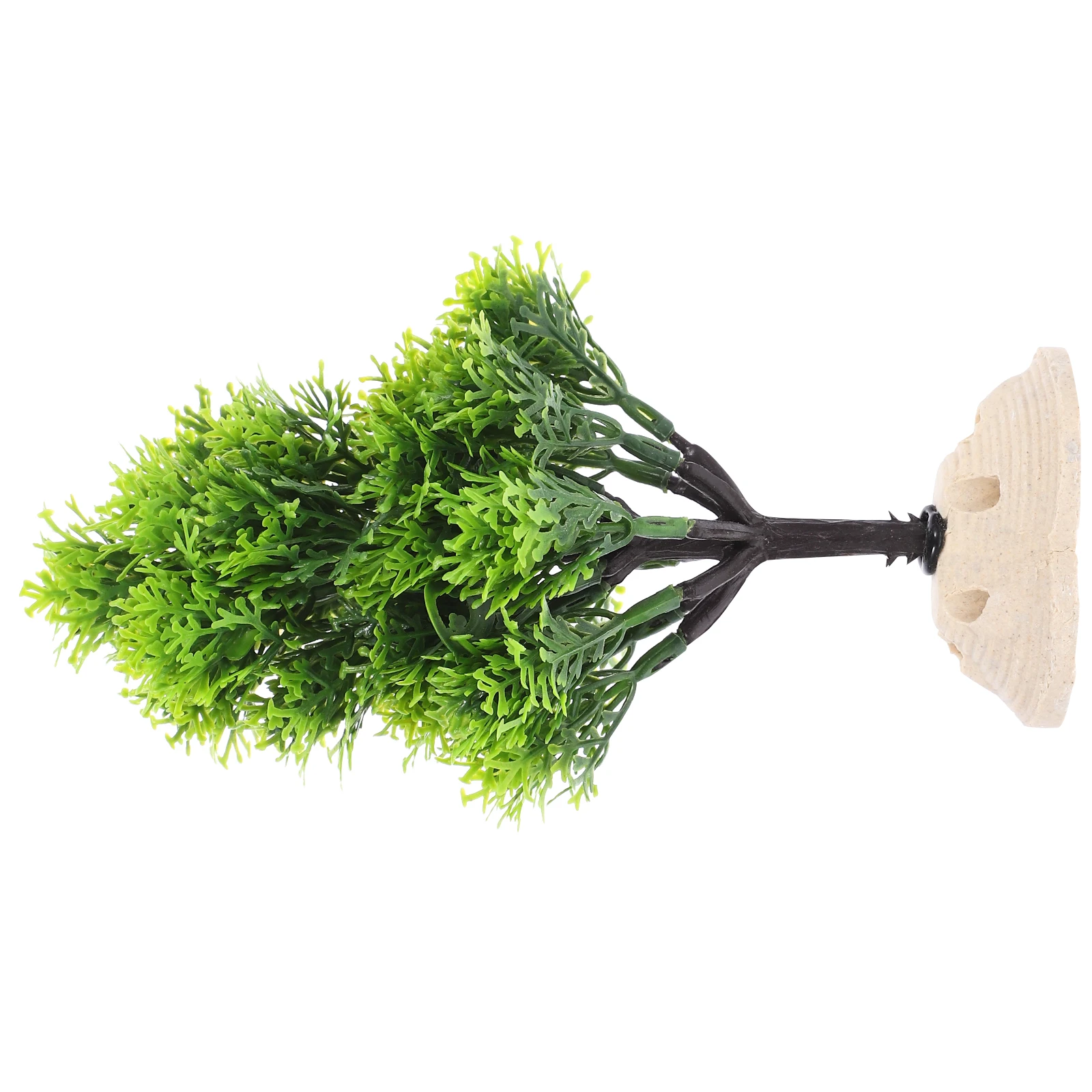 

Vivid Christmas Imitation Aquatic Plants Fish Decor Aquarium Landscaping Ornament Plastic Water Bonsai Non-Fading Lifelike Xmas