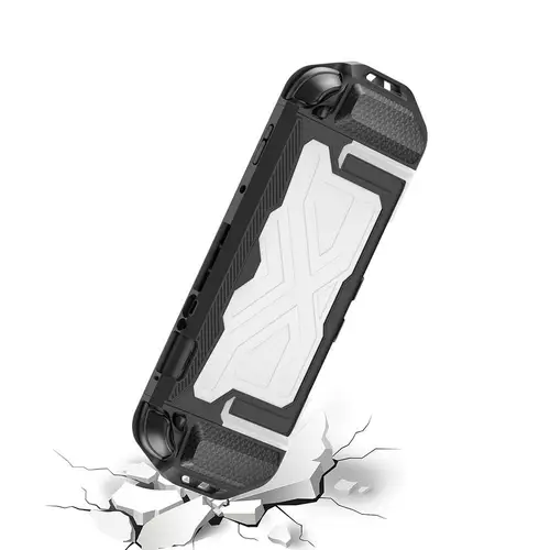 Imagen 2 del producto Juego 3 en 1 de funda protectora para Switch 2 con soporte trasero, funda protectora desmontable disponible en varios colores, Material de PC TPU