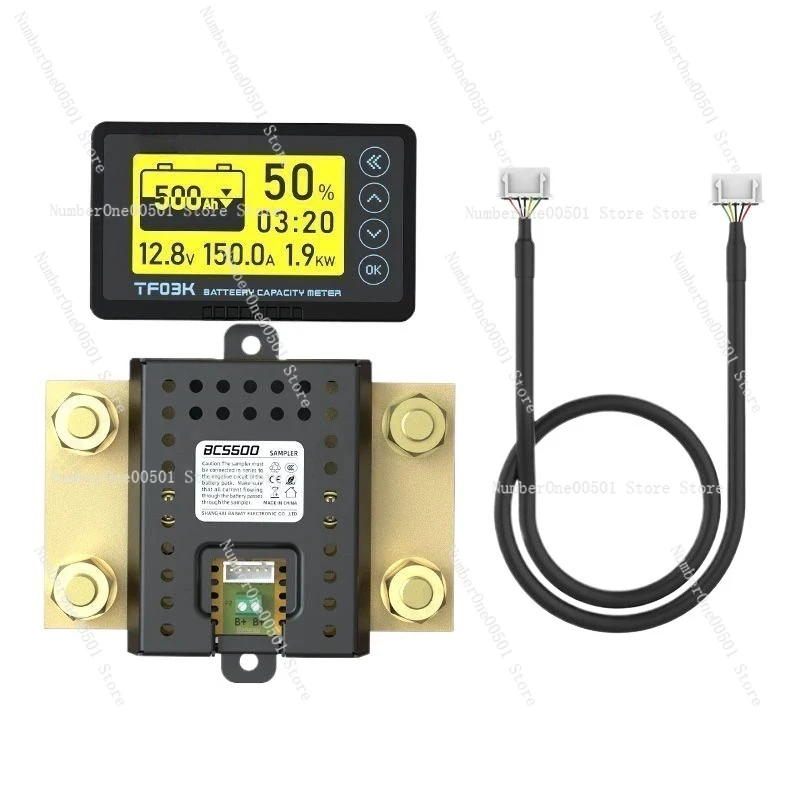 High Precision Battery Monitor Voltage Current Display Clear Digital Readout Sensitive Response Power Detection Universal Fit