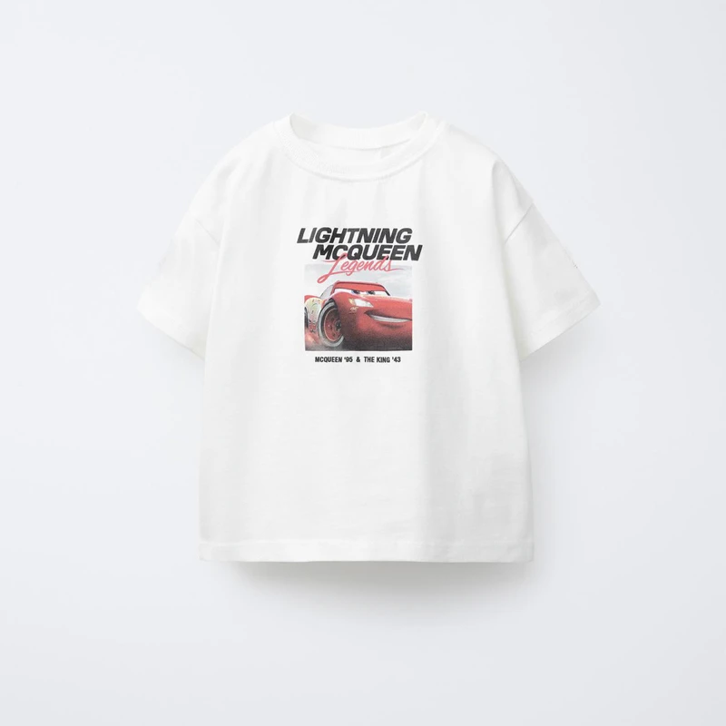 Tops met korte mouwen, kleine auto, T-shirt voor jongens, kind, casual sportkleding, afdrukken, ronde hals, tees, 2025, zomerbabykostuum
