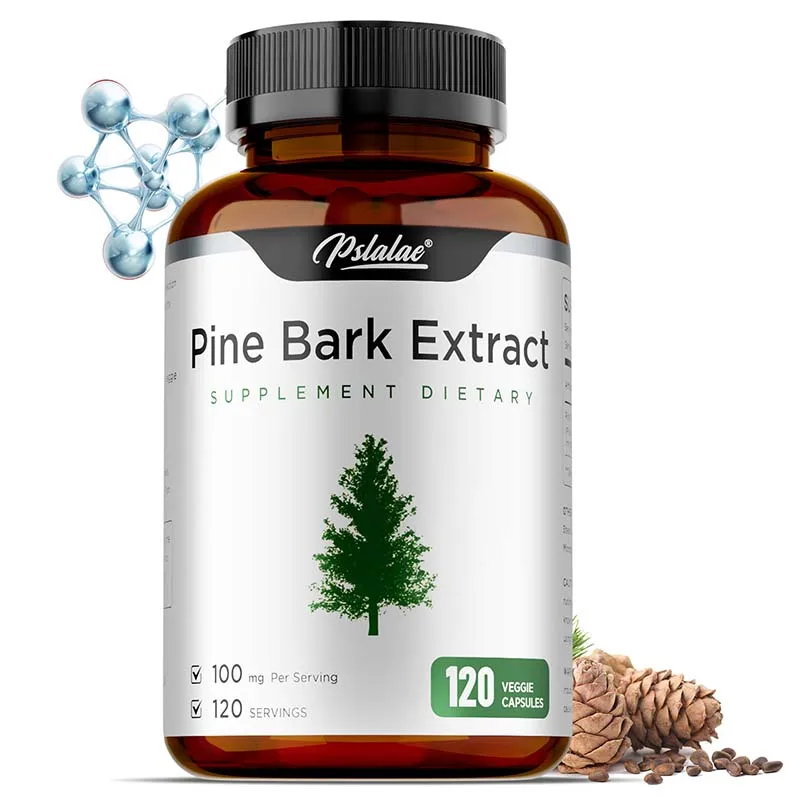

French Maritime Pine Bark Extract - Maximum Absorption, Promoting Cardiovascular Health and Blood Circulation, Antioxidant