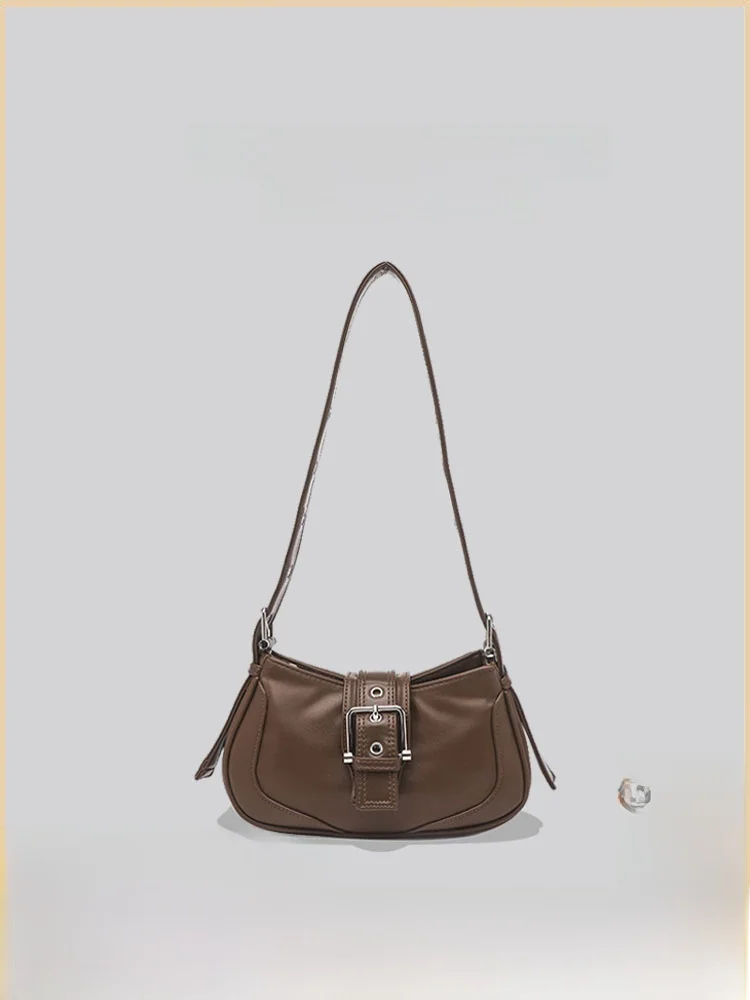 

UR Faionable Женская сумка подмышки Маленькая дизайнерская сумка через плечо на одно плечо для осени и зимы Мягкая синтетическая кожа