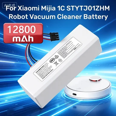 

for Xiaomi Robot Battery 1C P1904-4S1P-MM Mijia Mi Vacuum Cleaner Sweeping Mopping Robot Replacement Battery 12800mAh