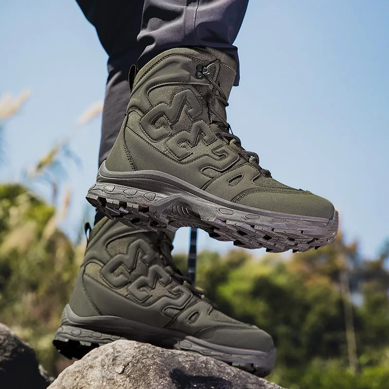 The latest men's outdoor best-selling cross-country hiking shoes hot 2024 outdoor wear non-slip camping shoes