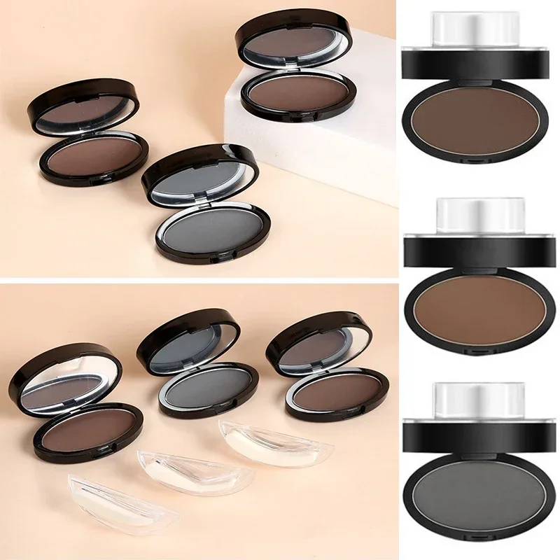 Natürliches Augenbrauenpuder-Stempel-Set für schnelles Augenbrauen-Make-up, wasserfeste Puderpalette für Augenbrauen, Augenbrauen-Tönung, Make-up-Werkzeuge – Detail 7