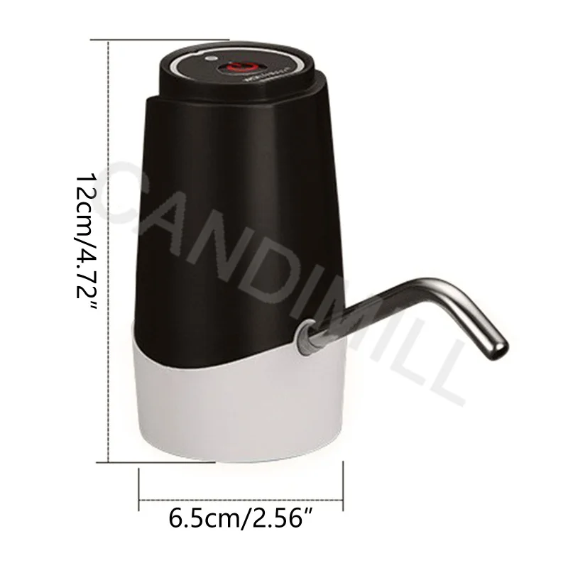 ขวดน้ำแบบพกพาเครื่องมินิไฟฟ้าปั๊มน้ำดื่มอัตโนมัติขนาดเล็กน้ำสำหรับหลากหลายดื่มบรรจุขวด