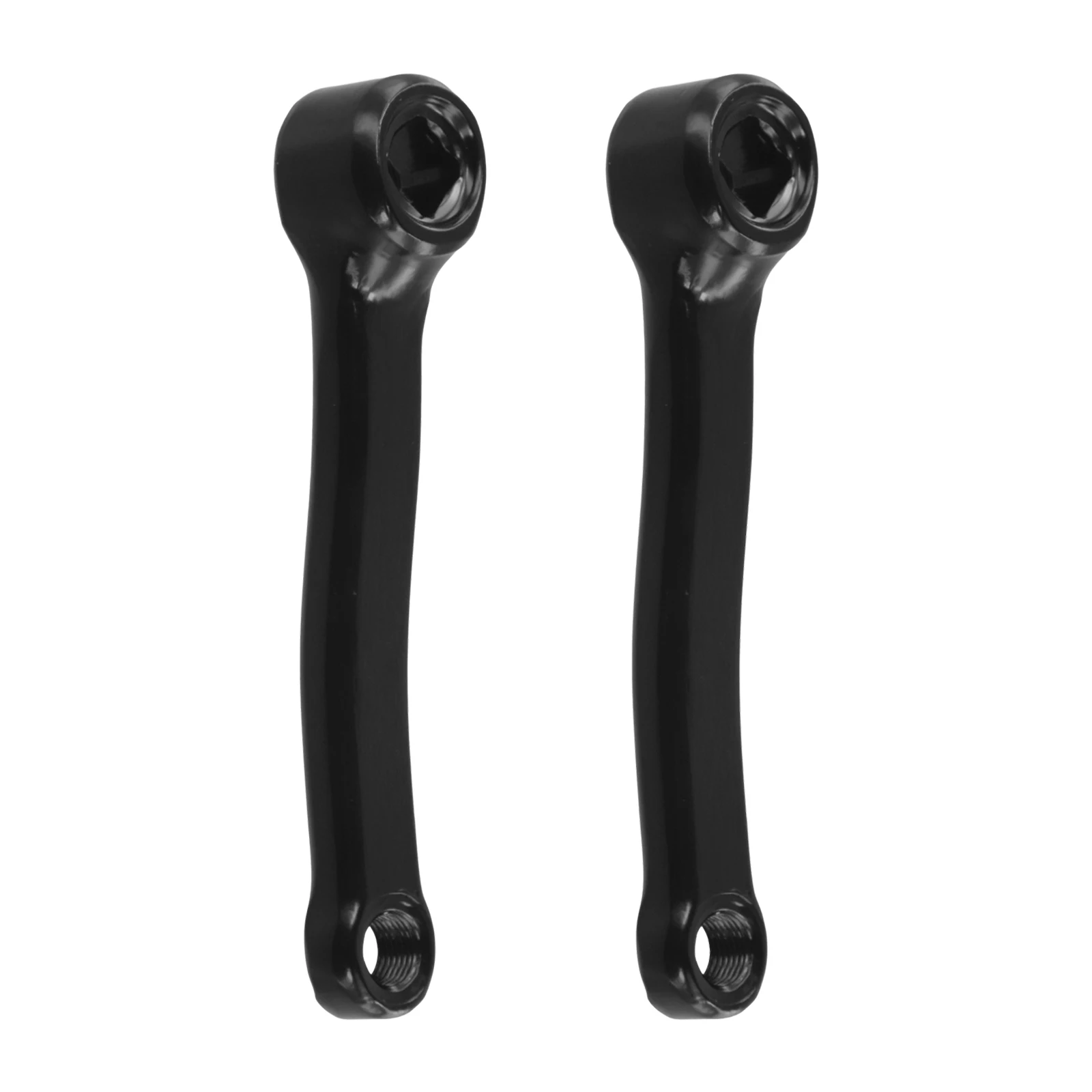 1/2pcs 127mm Exercise Bike Crank Iron Square Hole Left/Right Indoor Sports Bike Crank  For Indoor Sports Bicycle Crank Parts