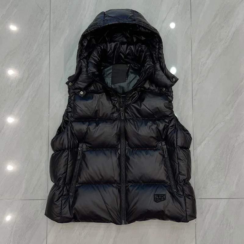 Winter Windproof Vest 2024 New Fashion Women Casual Sleeveless Down Jacket Korean Loose Short Thickened Waistcoat Thick Gilet