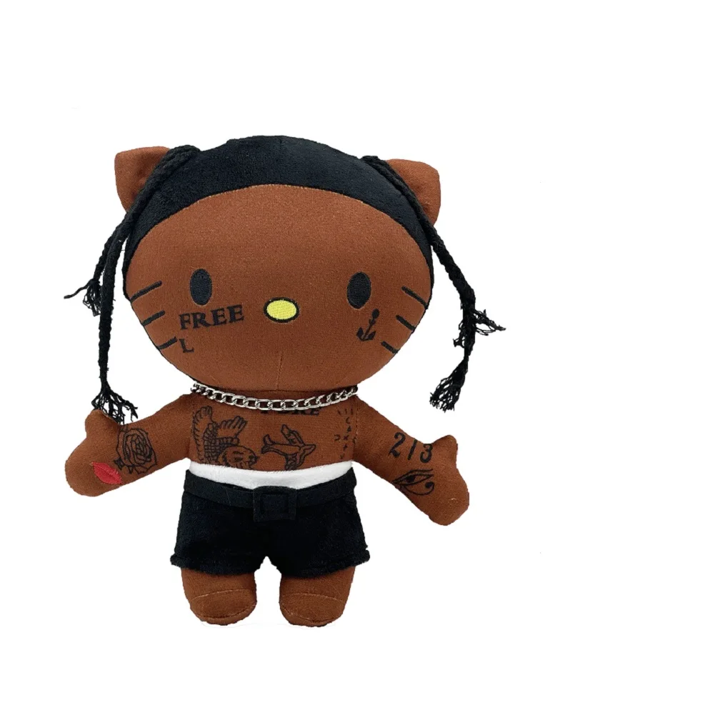 Newest 22/28CM Travis Scott plush Anime Plush Toy Stuffed Animals Soft Plush Children Gifts Doll Birthday