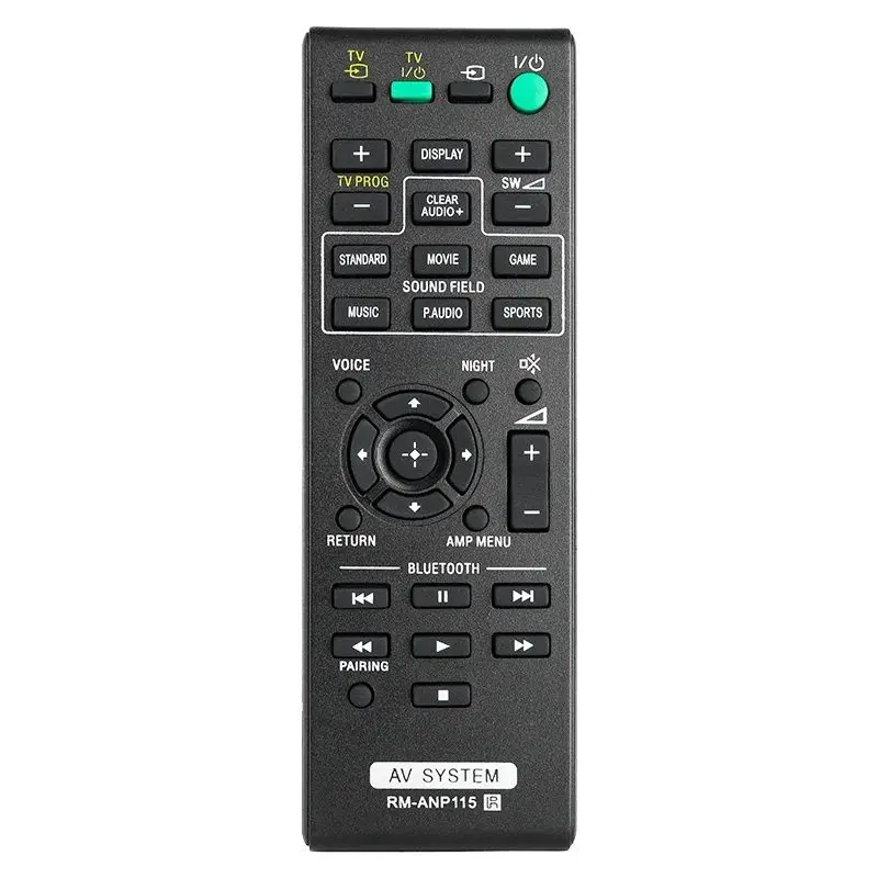 

RM-ANP115 For Sony Remote Control Replacement, For Sony Soundbar AV System HT-CT370 SA-CT370 SA-CT770 SA-WCT370 SA-WCT770