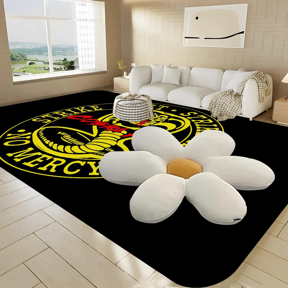 3D Cobra Kai Amanda TV Karate Room Mats Nordic Style Home Doormat Bathroom-Toilet Mats Bedroom Hotel Decor Mat