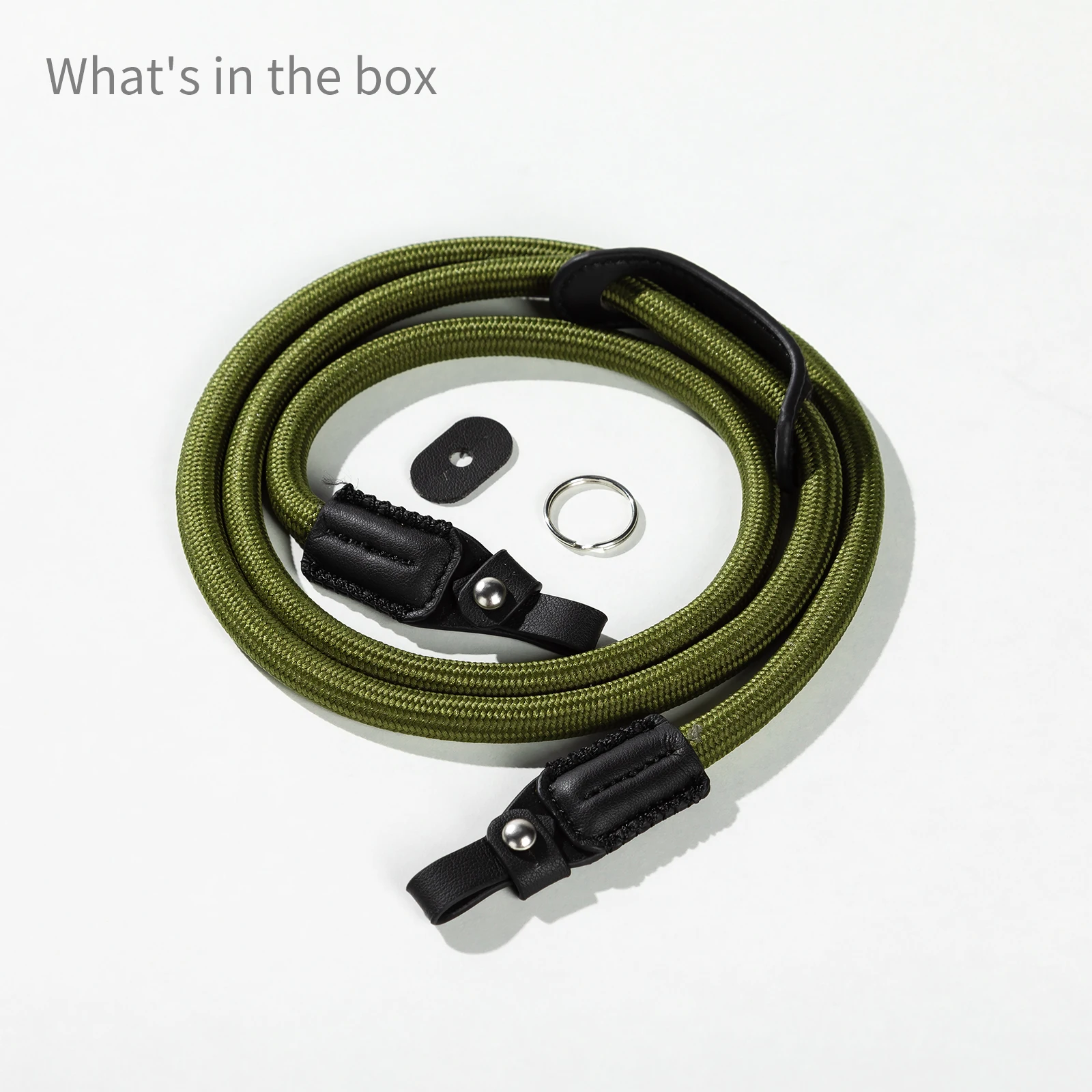 SmallRig universele gevlochten schouderriem, nylon lederen camera-nekriem voor SONY voor GoPro voor Nikon voor DSLR-camera