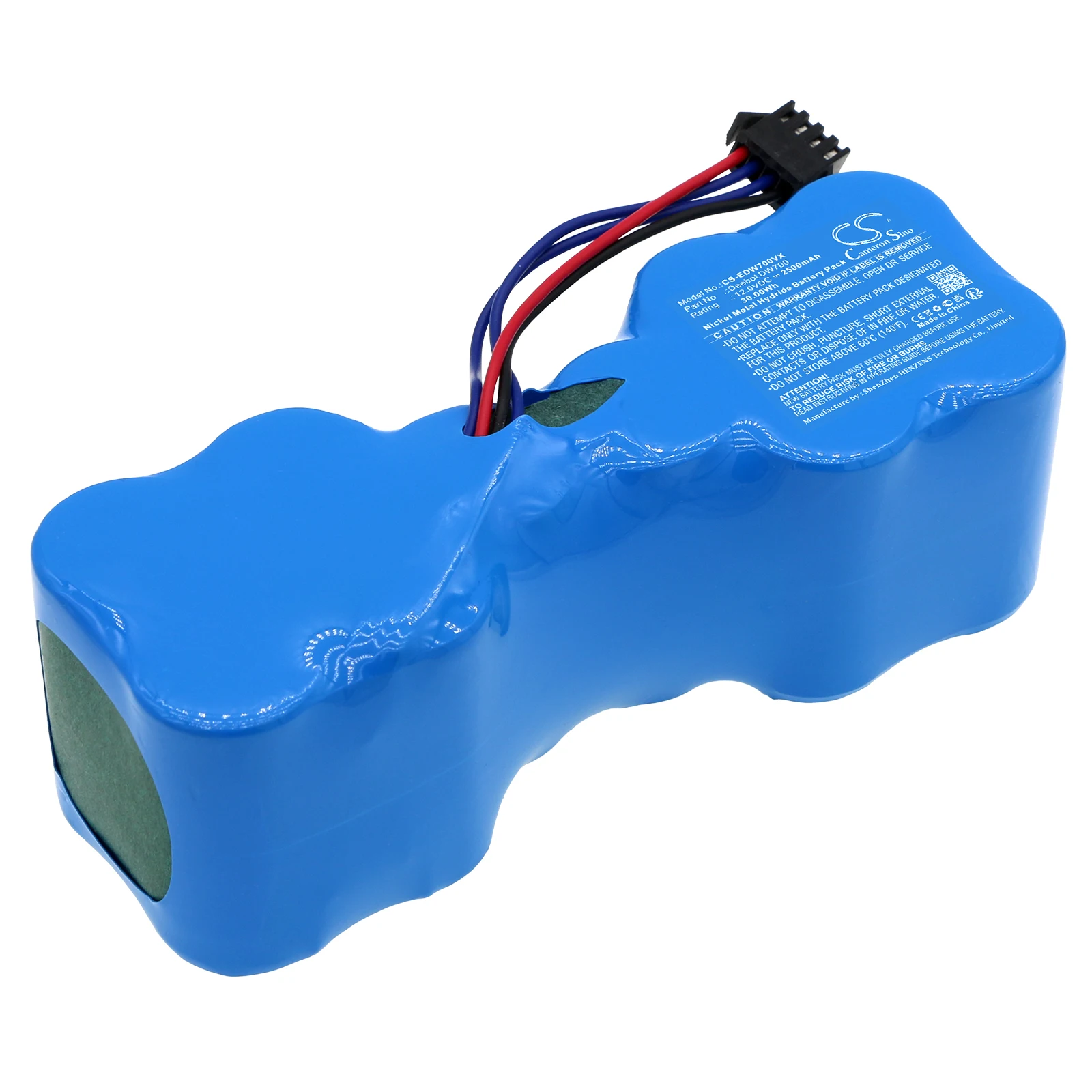 Vacuum Battery For Ecovacs H-SC3000P Deebot DW700  Deebot DW700-WR  Deebot DW701  Deebot DS620  Deebot DC78 2500mAh / 30.00Wh