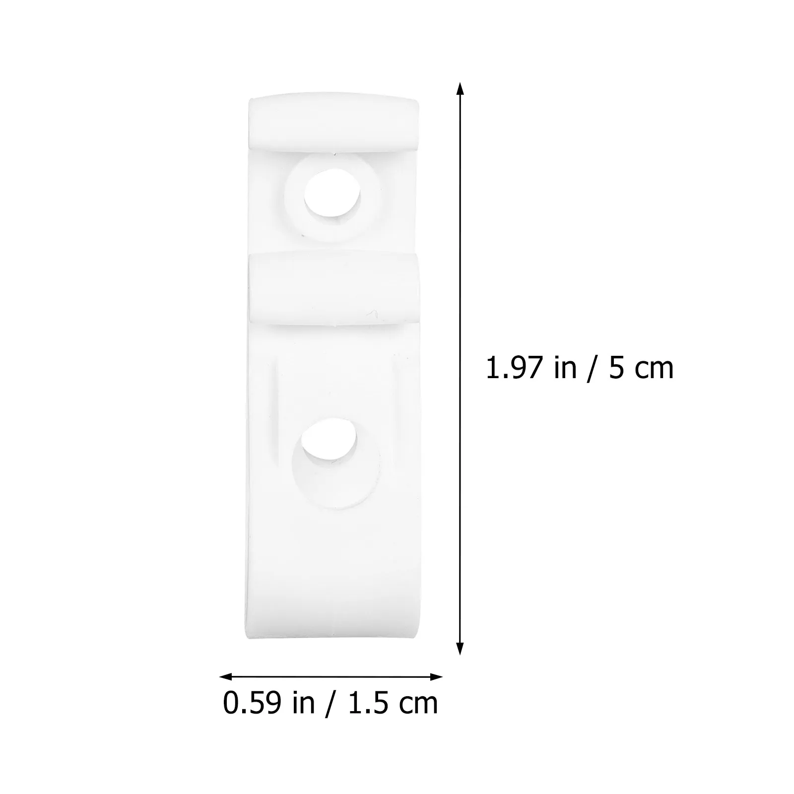 8Pcs Window Blind Safety Clips Premium Plastic Roller Fixing Holders for Roman Vertical Blinds Chain Control Curtain Accessories - view 4