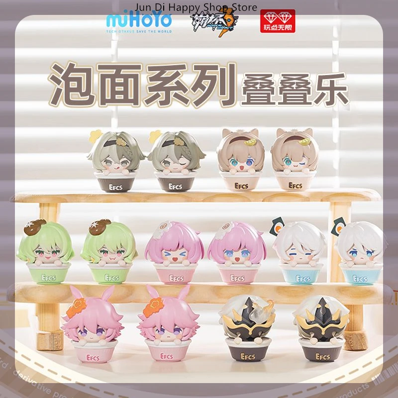 Honkai Impact 3 Blind Box Instant Noodles Series Cute Figurine Model Cartoon Collection Home Decoration Surprise Gift In Stock
