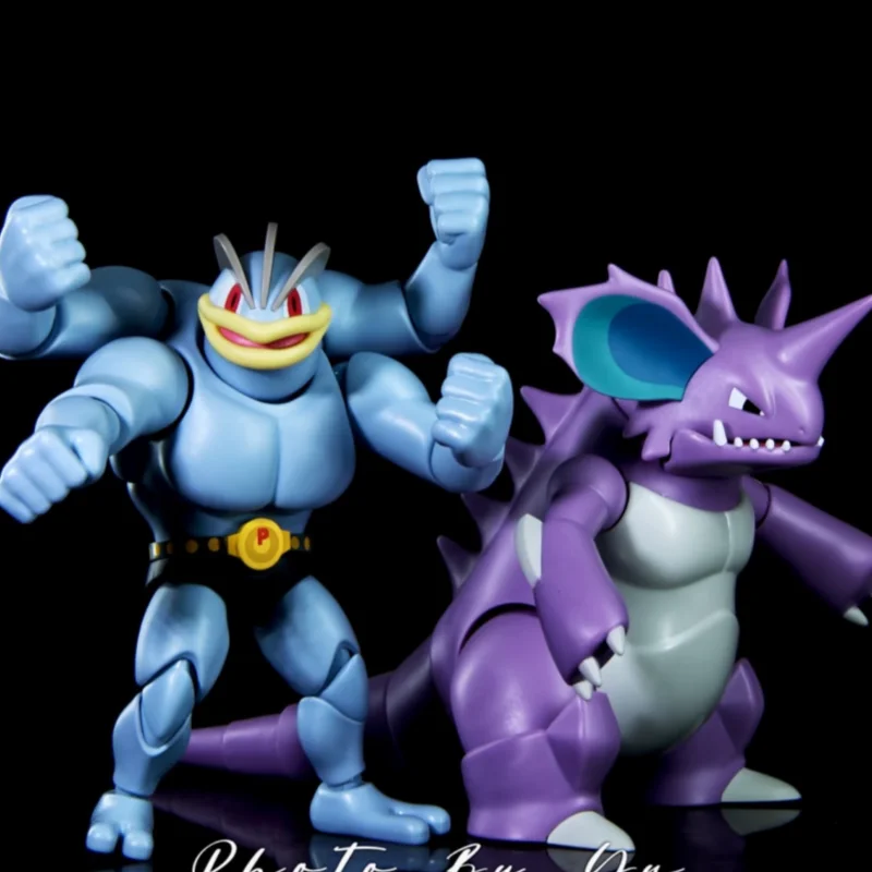 

Genuine Blokees Nidoking Action Figure Monster Miracle Edition Assembly Model Kit Charizard Machamp Figurine Collect Gift Toys