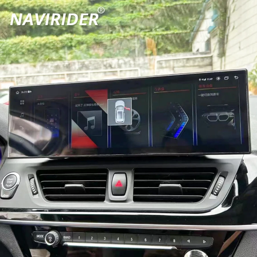 14,9-дюймовый автомобильный видеоплеер с GPS-дисплеем и мультимедийным экраном для BMW E84 2010-2015 CIC, 4G, Wi-Fi, CarPlay, Android 15, система стерео