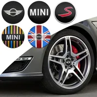 4pcs 56mm Car Wheel Center Hub Center Cap Rim Hub Dustproof Cover Emblemem For Mini Cooper R50 R52 R53 R55 R56 R60 R61 F54 F55