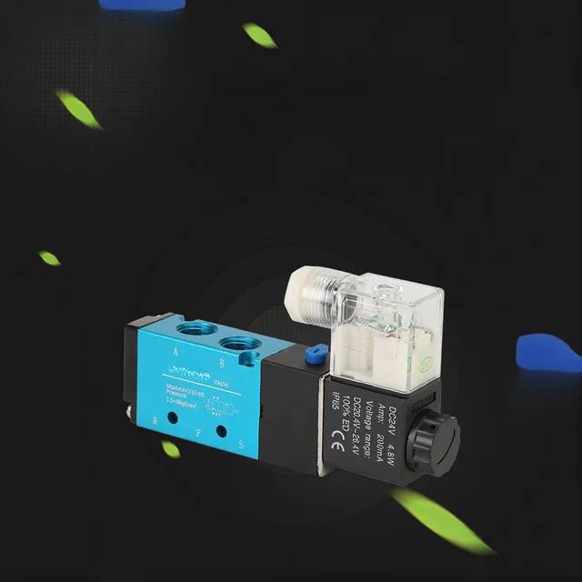 Électrovanne Pneumatic Valve Solenoid Valve Pilot-operated Mechanism Reliable Air Flow Directional Control Valve Solenoid Valve Pneumatique — détail 4
