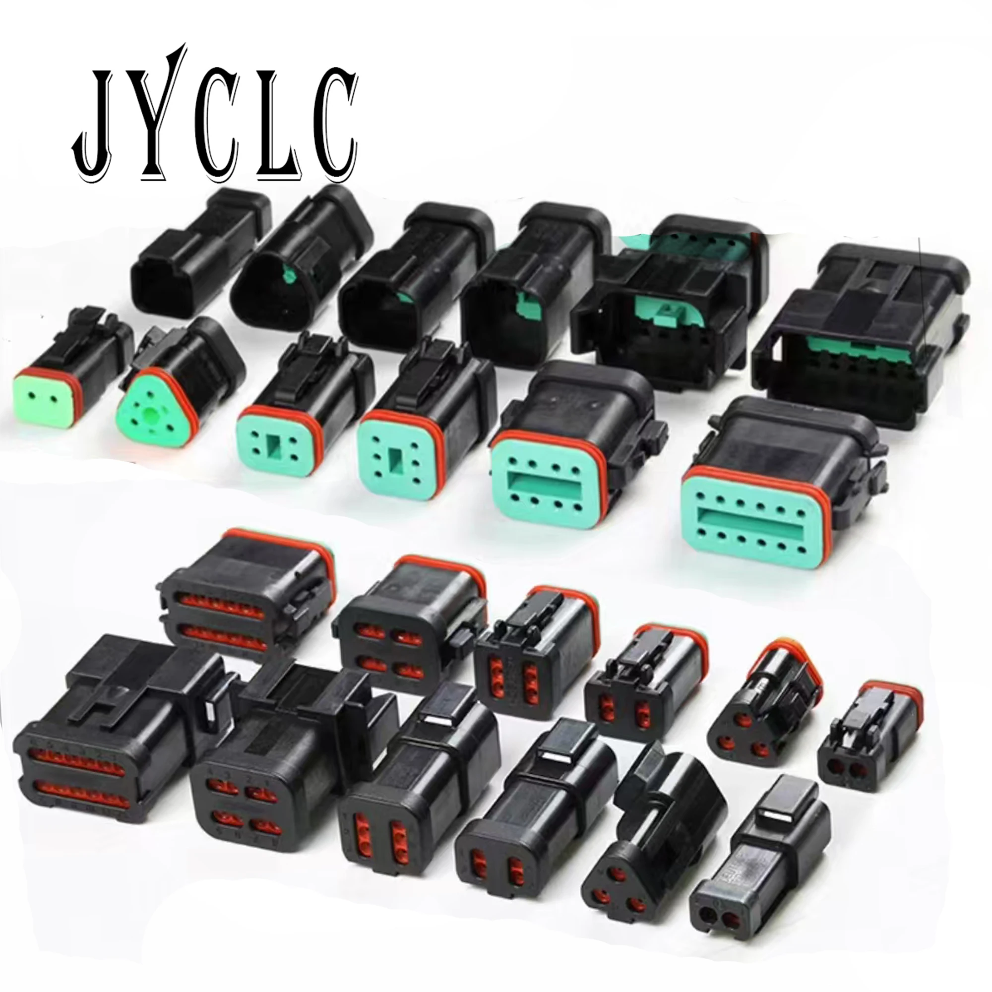 

1 set 2/3/4/6/8/12 pin car connector plug excavator headlight sensor wire plug DT04-12P-E003 DT04-2S-E003 DT04-2P-E003