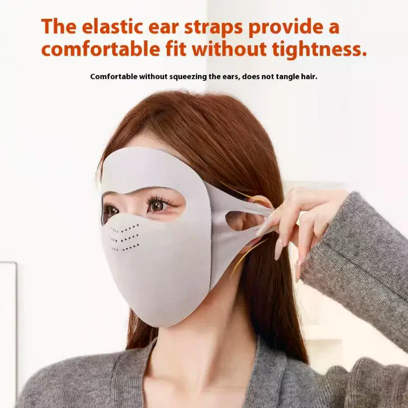 قناع تدفئة كامل الوجه للشتاء، قناع قابل للغسل، قناع مقاوم للغبار قابل للتنفس، قناع ركوب سميك، ركوب الخيل في الهواء الطلق والتزلج