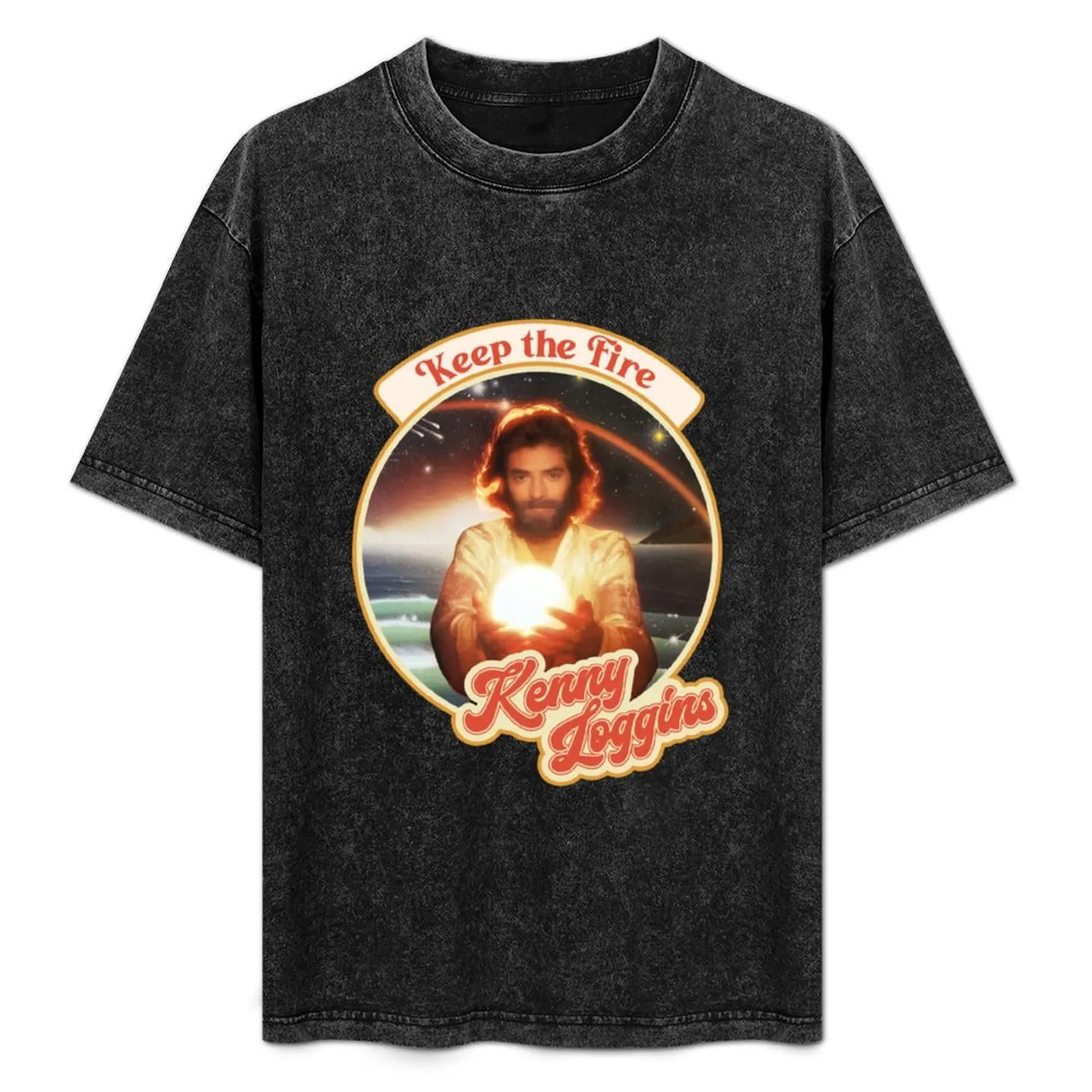 Kenny Loggins Retro T-Shirt shirts graphic tees custom t shirt Men's cotton t-shirt