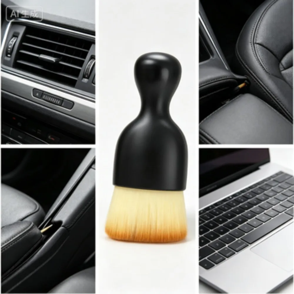 Multifunctional Soft Gap Dust Brush Car Interior Detailing Tool For Car Washing Computer Keyboard Home Gap Dust Sweeping