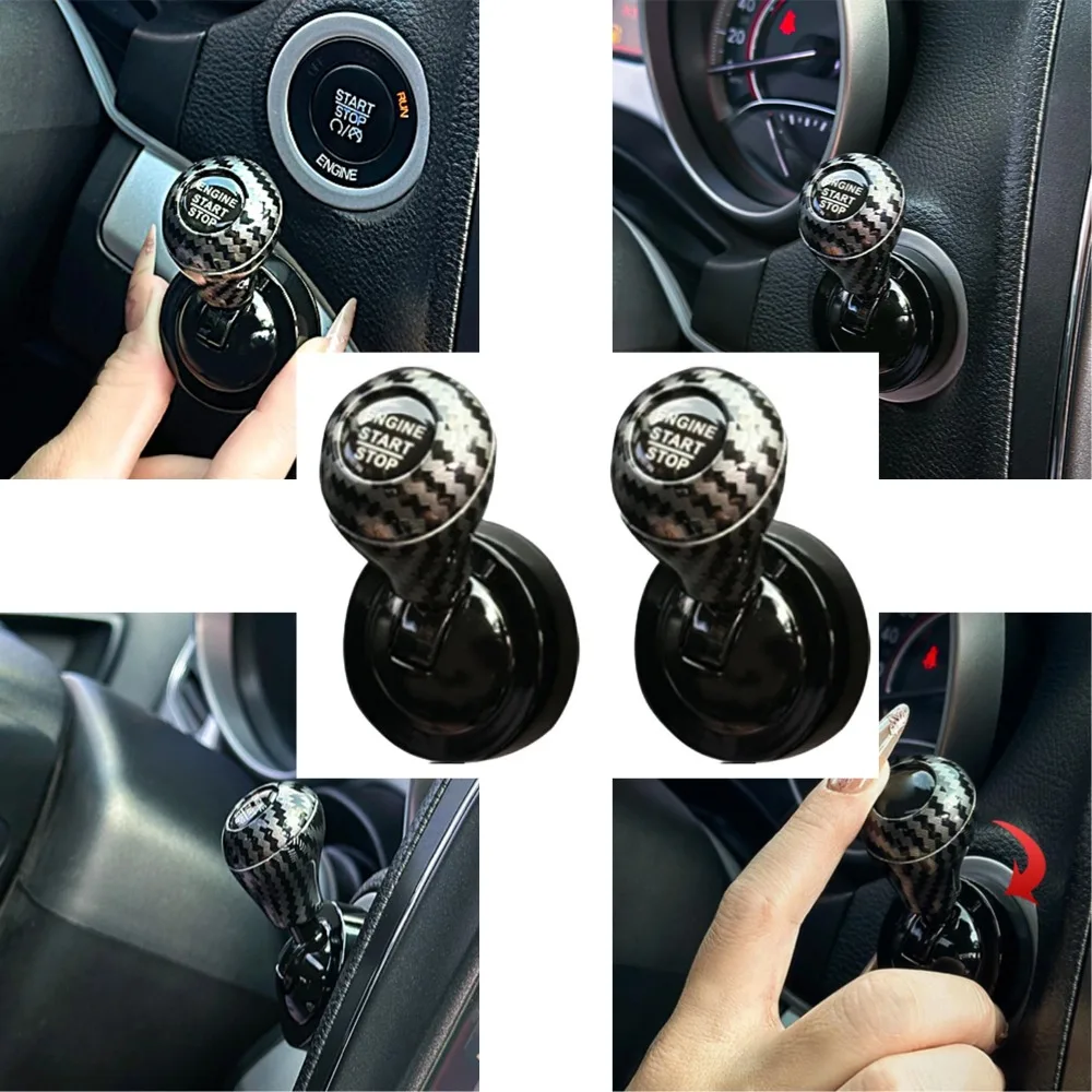 Start Button Protective Cover Starter Car Decoration For Universal All Cars Car Cue Switch Device Car One-button Start Rocker