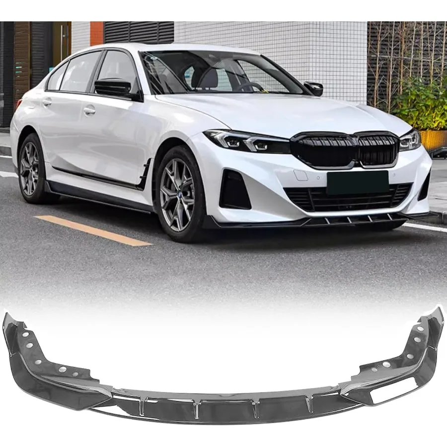 

Передний бампер G20, совместимый с 20192022 G20 Sedan 320i 330i 330e M340i 318d 320d 330d 3 шт. Lip M Sport Chin Spoiler Split