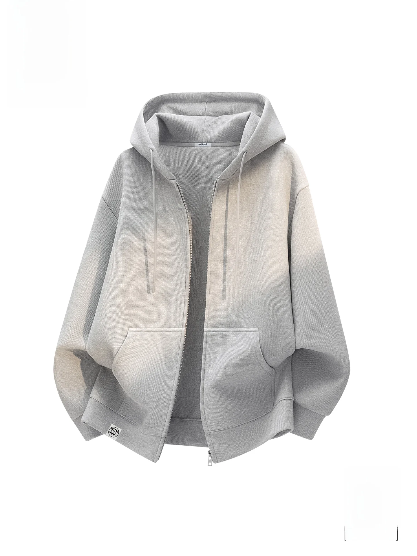 

Loose Fit Hooded Open Cardigan Sweatirt Men's Autumn 2025 New Sle Casual Sport Outerwear Breathable Long Sve