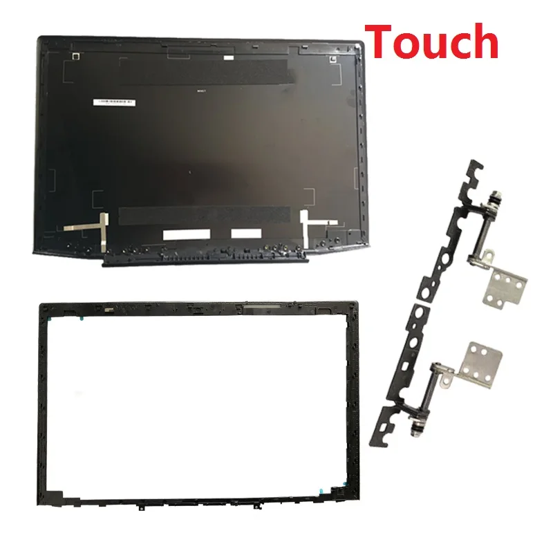 New LCD top cover case shell FOR Lenovo  Y50-70 Y50-70A  Y50-80  laptop LCD front Bezel Cover/LCD Hinges L&R Touch