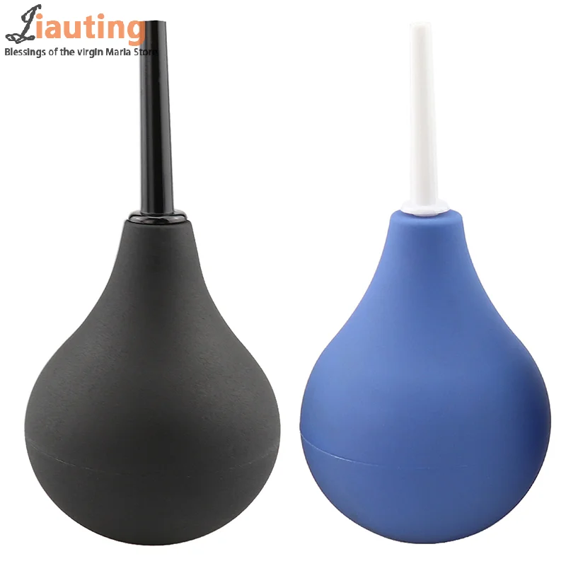 Hot Sale.Cozy Feel Silicone Bulb Enema Anal Clean Liquid Bottle Douches Enemator For Home Use High Quality Durable Material