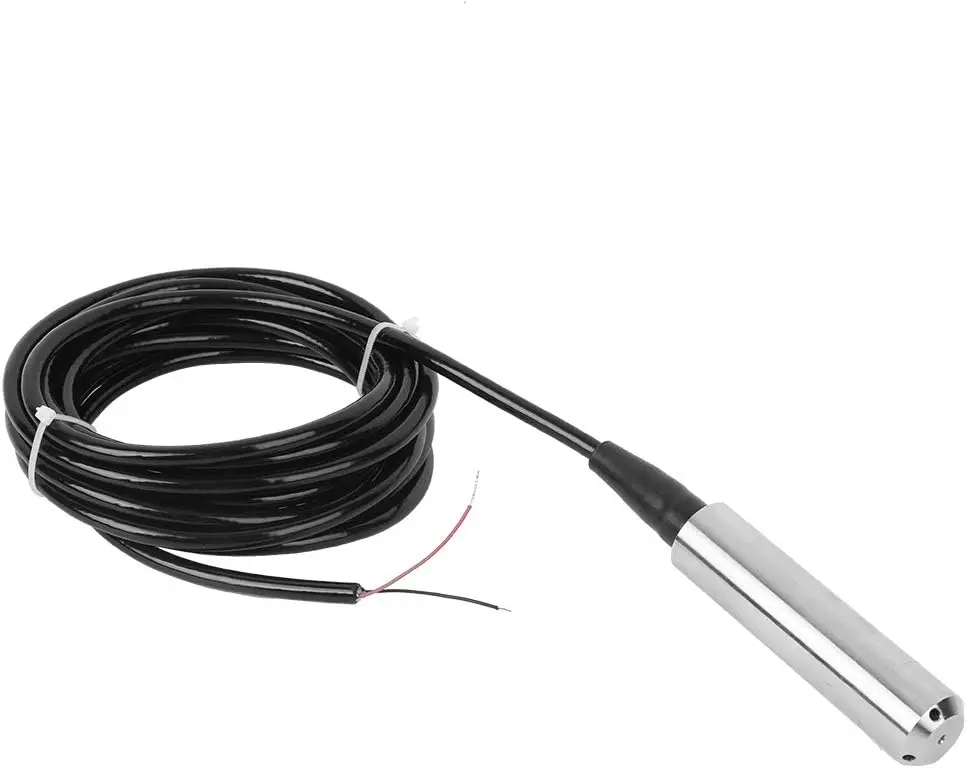 0-40M 4-20mA RS485 Liquid Level Sensor Liquid Level Transmitter Input Type Water Level Detector With Stainless Steel Probe