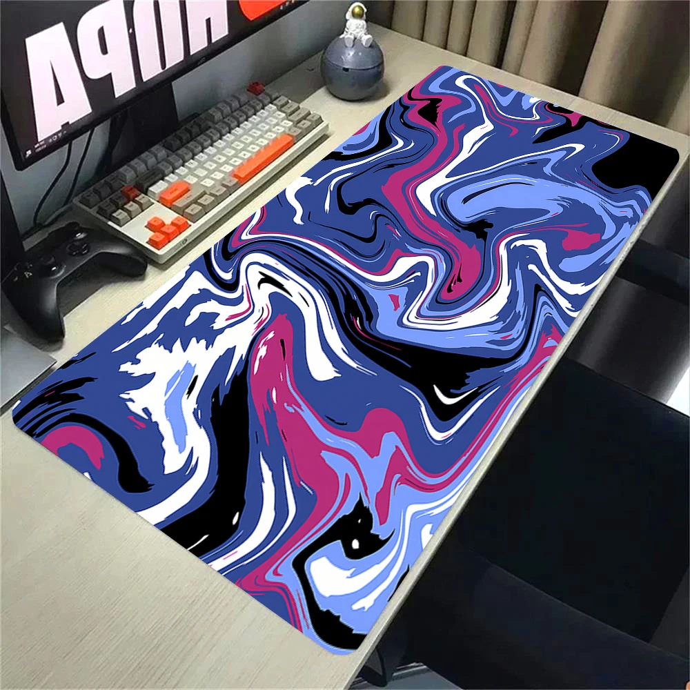 Strata Liquid 900x400 Mouse Pad Computer Laptop Anime Keyboard Mouse Mat XXL Large Mousepad Keyboards Gamers Decoracion Deskmat