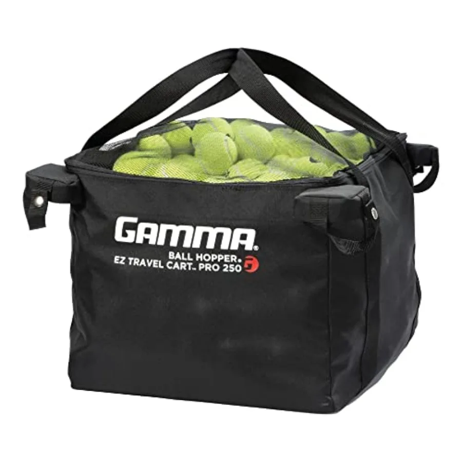 

Sports EZ Travel Cart Tennis and Pickleball Hopper Padel Portable Compact Design Sturdy Lightweight Construction EZ Bags 150 or