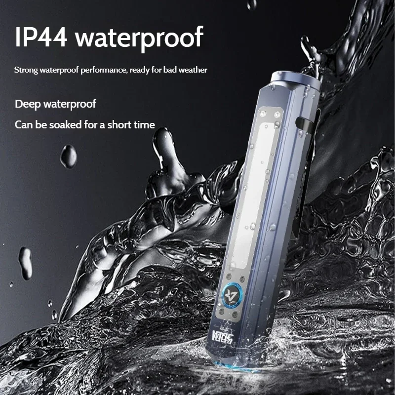 

Warstar SQ01 Dual-Source Flashlight 800LM Long-Range Floodlight Dual Modes Rechargeable Bright LED Torch for Outdoor