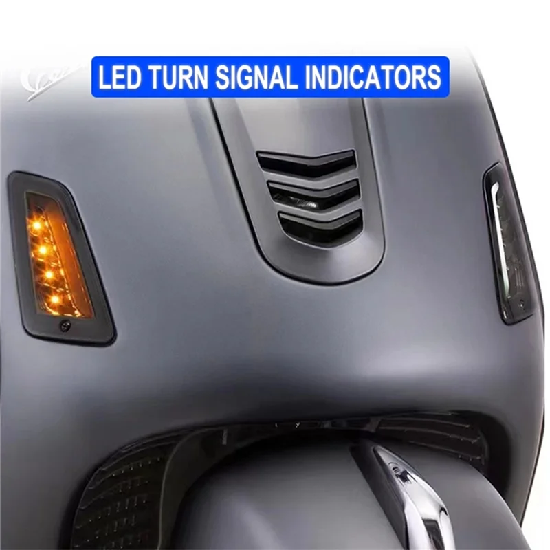 Motorcycle LED Front Turn Signal Light Tail Light for Vespa GTS300 GTS250 GTS150 GTV250 GTV300